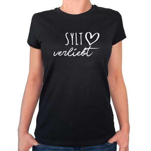 Damen shirt sylt verliebt - sylt,