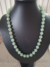Jadeit Celadon Kette Vintage