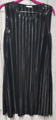 Kleid lackschwarz metallic - kleid, 38