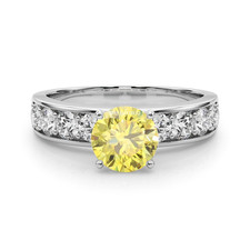 Runder Diamant Ring 14K