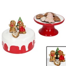 Mini-Tortenplatte auf Fuß mit