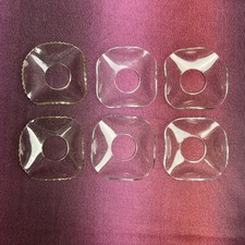 Tropfenfänger Kerzen Glas Kronleuchter 6x Manschette gebraucht