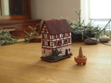 Keramik räucherkegelhaus - keramik, –