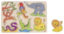 TIERSTIMMENPUZZLE DSCHUNGEL