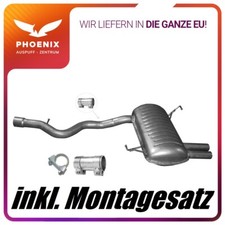 für BMW 3 E90 E91 330d 330xd 3.0D (2004-2012) Endschalldämpfer Auspuff