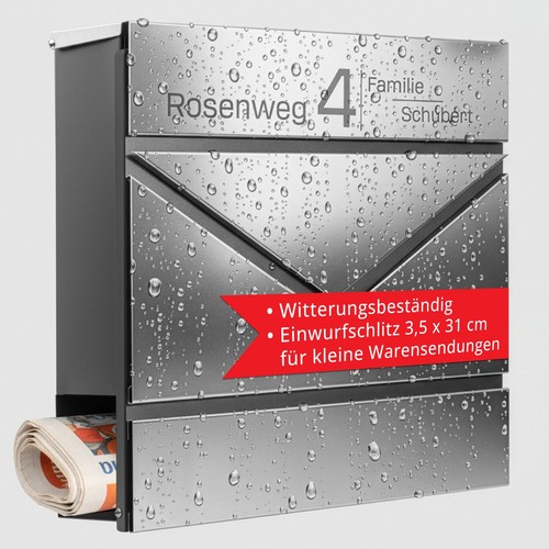 Grafner briefkasten edelstahl - grafner,