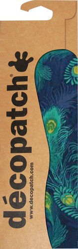 Décopatch papier pfauenfedern - décopatch,