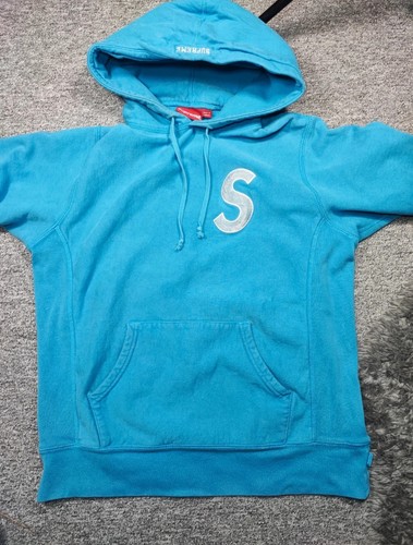 Supreme hoodie blau - hoodie, größe