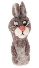 Handgemachte Fingerpuppe aus