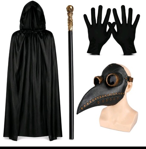 Pestdoktor kostüm set - pestdoktor, plague