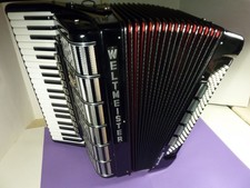 (BK20) Akkordeon Weltmeister Cantus V, Cassotto, 5-chörig, 120 Bässe, neu