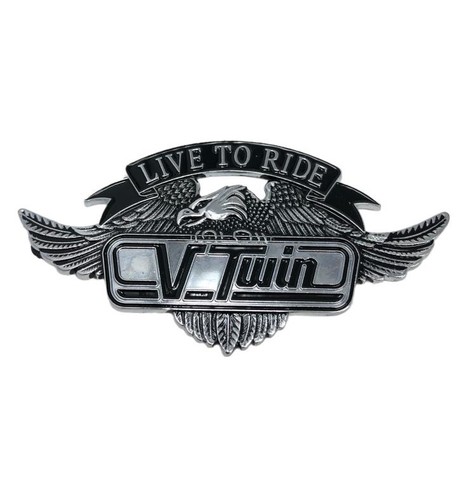 Live ride metall emblem mit - ride, metall-emblem
