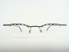 Blaue Bohrbrille Damenbrille