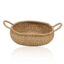 Seegraskorb Dekokorb rund in 3