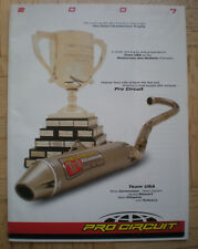 PRO CIRCUIT USA Katalog 2007 Motocross CR KX YZ RMZ CRF KXF 125 250 450 Vintage