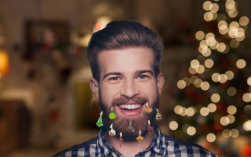Christbaumkugeln bartschmuck - christbaumkugeln,