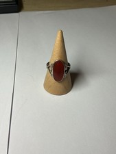 Sterling Silber ovaler Karneol