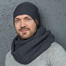 Grauer herren 100 merinowolle - herren,