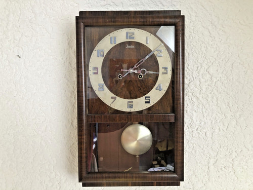 Alte junghans wanduhr mit - alte,