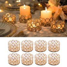 WIKIMO Teelichthalter 8er Set