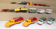 19 tlg Konvolut Wiking Transporter LKW Getränke Anhänger  Modellbau 1:87 sammler
