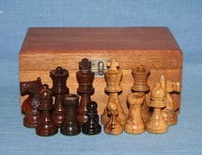 Schachfiguren Palisander