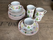 Flirt Porzellan Geschirr Kaffeeservice 6 Personen  Kaffeegedeck Weihnachten