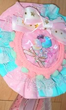 Kawaii Cosplay Selfmade Schleife mit Deko Perlen NEU (ohne Etikett)!