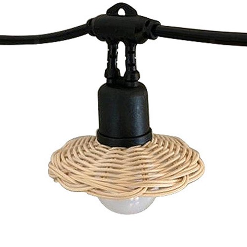 Lampenschirm aus rattan - lampenschirm,