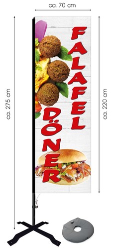 Beachflag falafel döner ca - falafel, &