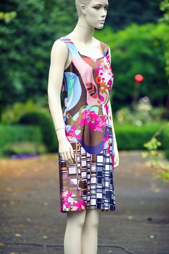 Frisches sommerkleid kleid - frisches,