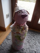 Pappmache Figur Vogel Rosalie