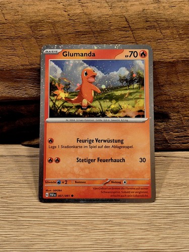 Pokemon glumanda 007 - glumanda, 007/091
