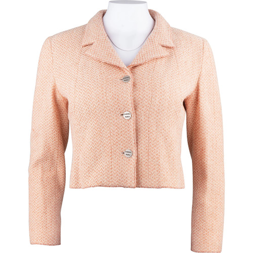 Chanel multicolor tweed jacket - chanel,