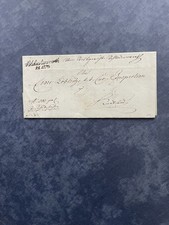 Vorphilatelie-Brief vom 21.8.1841 von Schlackenwerth nach Karlsbad