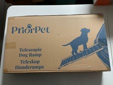 Hunderampe Auto Klappbar Teleskop Alu Rampe Hundetreppe SUV Auto