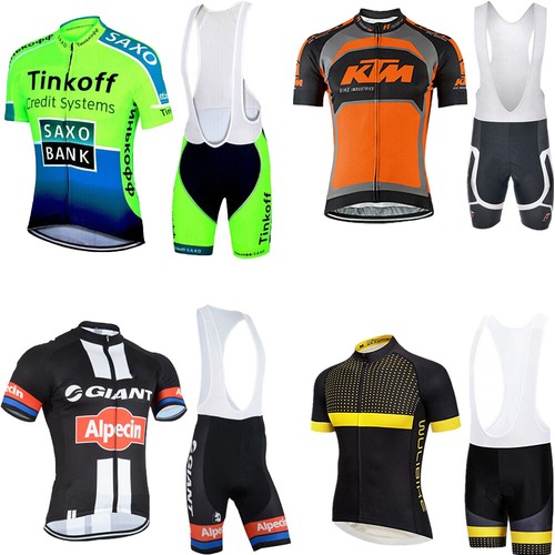 Herren radtrikot set team - herren,