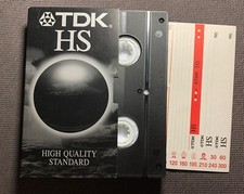 TDK HS 240 VHS-Leerkassette