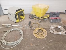 Strobl Feinputzmaschine STROBOT 326S + Kompressor Putzmaschine Spachtelmaschine