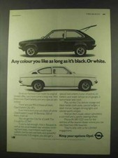 1977 Opel Kadett City SR &