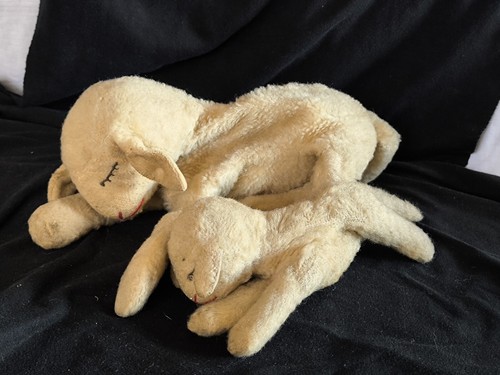 Vintage original steiff schaf - original,