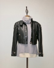 Kultige Damen-Lederjacke mit