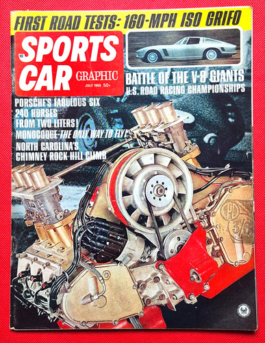 Sports car graphic july - july,