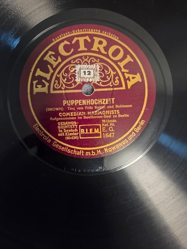 78rpm schellack comedian - 78rpm,