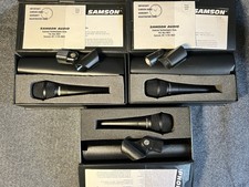 3x SAMSON S12 Hypercardioid Mikrofon