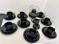 Rosenthal Studio Line schwarzes Teeservice Tapio Wirkkala