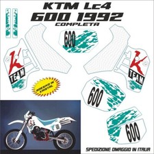Ktm 600 lc4 1992 Kristallgrafik wie Foto