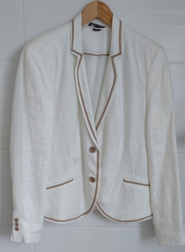 Neuer sommerblazer aus leinen - aus,