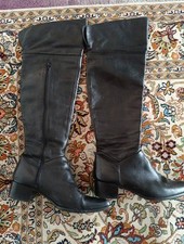 Stiefel schwarz Overknee