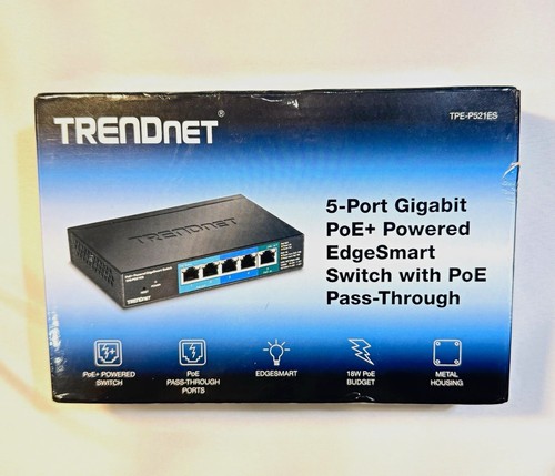 Trendnet tpe p521es port - trendnet, 5-port